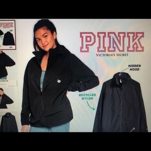 VS PINK Mock Neck Anorak Jacket